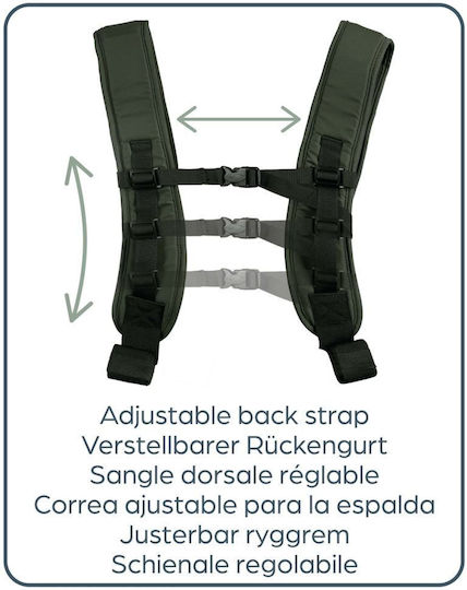 Dreambaby Klassischer Babytragetuch Grünes mit Maximalem Kindergewicht von 3,5 kg BR90064