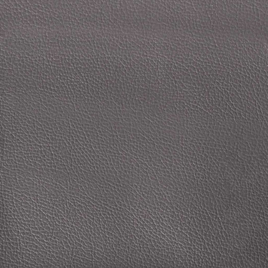 Doppelsitzer Sofa Künstliches Leder Grau 160x81x84cm