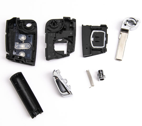Дистанционно Ключ За Кола Vw Seat Skoda 3 Бутона Hu66 Hu162