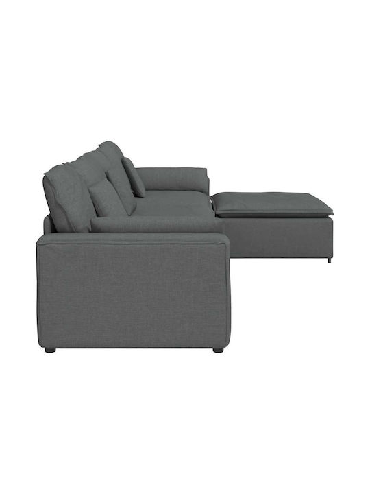 Colțar Canapea Gri 324x205x64cm