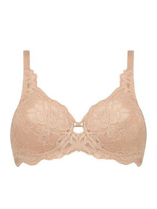 Amourette Charm Bra without Padding Underwire Beige