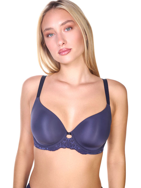 Amourette Charm Μπλε Σουτιέν με Ελαφριά Ενίσχυση & Μπανέλες