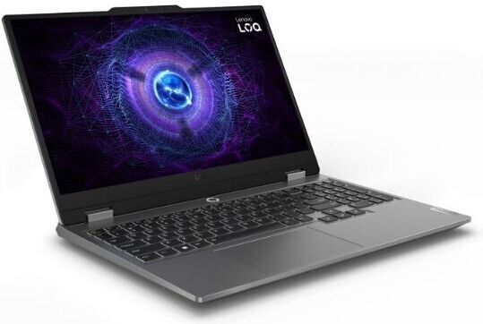 Lenovo Laptops LOQ 15IRX9 15,6 Zoll IPS Vollständige HD 144Hz Kern i7-13645HX/16GB/512GB SSD/GeForce RTX 4050/Kein Betriebssystem Luna Grau Tastatursprache Internationales Englisch