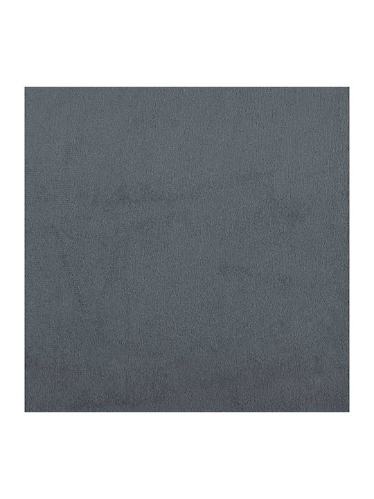 Scaun De Relaxare Întunecat Din Catifea Gri Închis 68x68x70cm