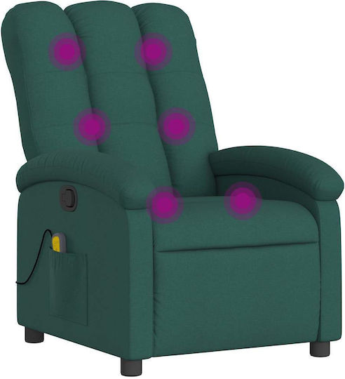 Relax με Υποπόδιο 70x93x101cm Σκούρο Πράσινο Relax με Υποπόδιο 70x93x101cm Σκούρο Πράσινο
