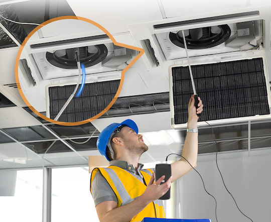 Anemometru Termic Bonvoisin Cfm Cmm Metru de Debit de Aer Hvac