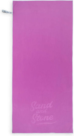 Easy Home Πετσέτα Microfiber Σώματος 200gr/m² Ροζ 150x70εκ.