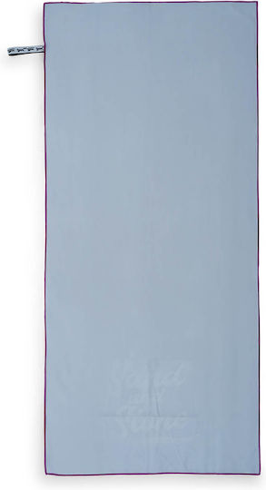 Easy Home Πετσέτα Microfiber Σώματος 200gr/m² Γαλάζια 150x70εκ.