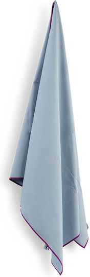 Easy Home Πετσέτα Microfiber Σώματος 200gr/m² Γαλάζια 150x70εκ.