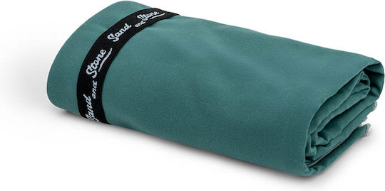 Easy Home Πετσέτα Microfiber Σώματος 200gr/m² Πράσινη 150x70εκ.