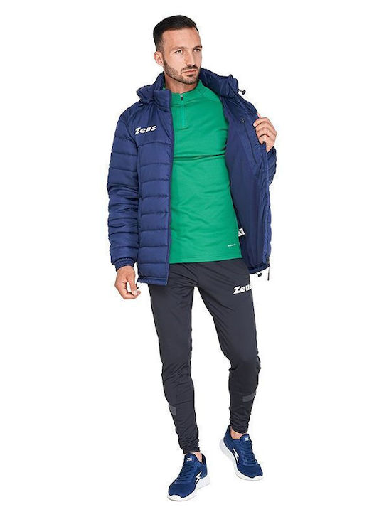 Monolith Winter Jacke Winddicht Marineblau