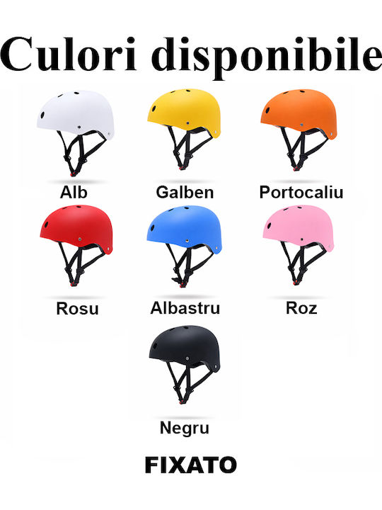 FIXATO Căști De Bicicletă Galbene