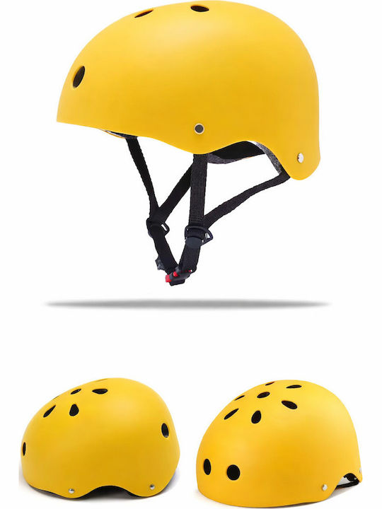 FIXATO Cască De Bicicletă Galbenă