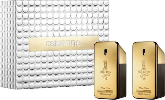 Rabanne 1 Million Men's Set with Eau de Toilette 2pcs