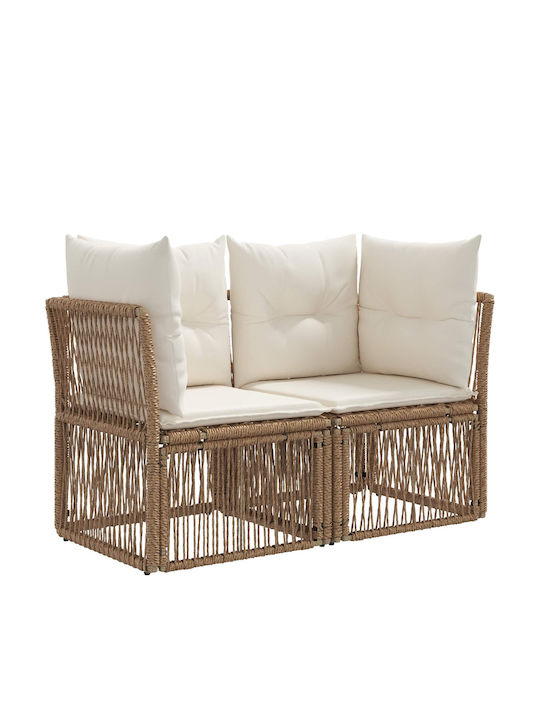 Viersitziges Outdoor-Sofa Rattan