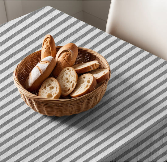 SteweHome Cotton Knitted Black Tablecloth 200x300cm