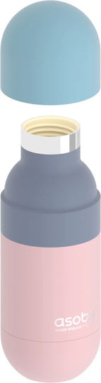 Asobu Orb Μπουκάλι Θερμός Ανοξείδωτο BPA Free 415ml Pastel Pink