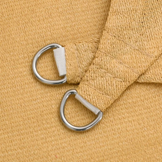 vidaXL Rectangular Beige Shade Sail 2.5x3m 160gr/m²