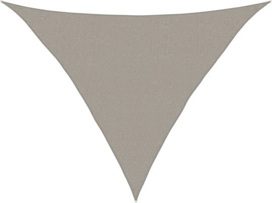 vidaXL Dreieck Sonnensegel Grau 2,5x3,5x3,5m 160g/m²