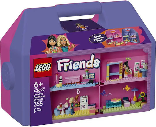 LEGO Friends Creative Dollhouse Suitcase for 6+ Years 355 Pieces