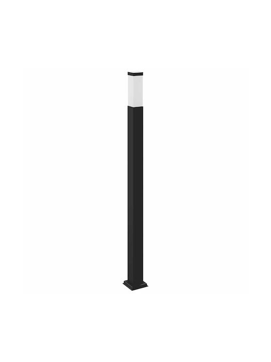 vidaXL Outdoor Small Post Floor Lamp 40W IP44 for E27 Socket Black