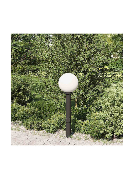 vidaXL Outdoor Small Post Floor Lamp 40W IP44 for E27 Socket Black