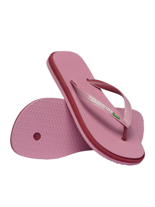 Brasil Men's Flip Flops Pink