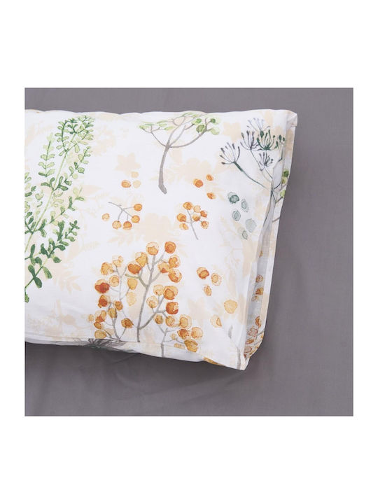 Heinner King Size Bed Sheets Set With Rubber Hugger 180x200cm Summ (4pcs)