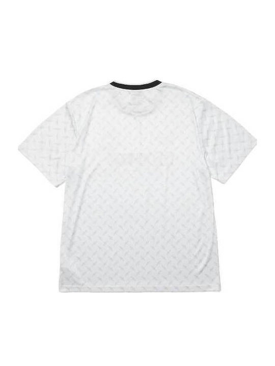 Diamond Plate Jersey Мъжка Блуза Бяла