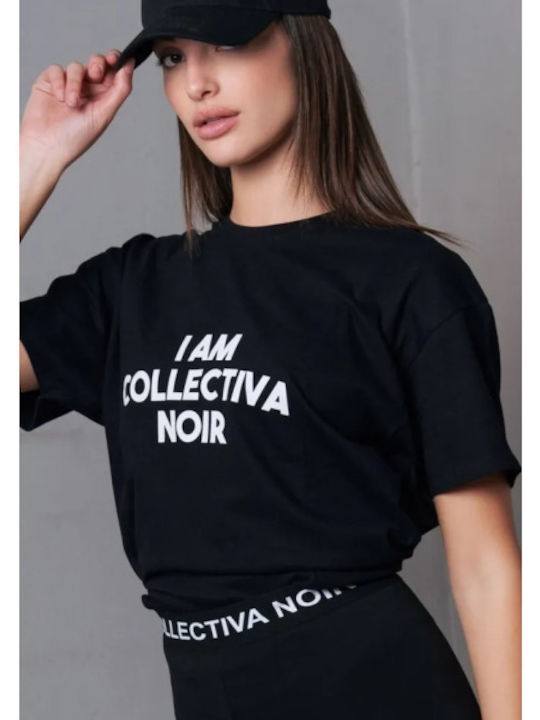 T-shirt Μαύρο