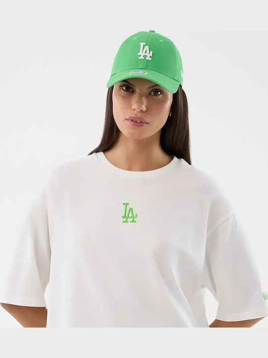 La Dodgers Mlb League Tricou Sport Alb