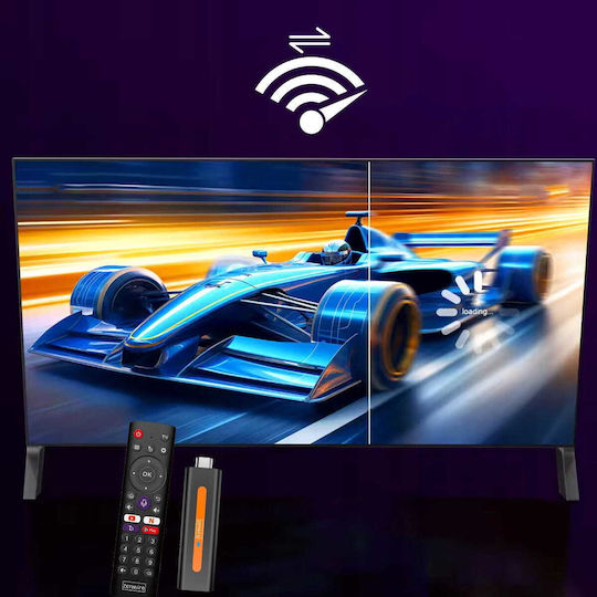 Zenwire TV-Box Zencast TV98 H618 8743978 4K Ultra HD mit Wi-Fi 2GB Arbeitsspeicher und 16GB Speicher mit Betriebssystem Android 14.0 und Google Assistant