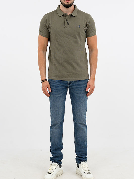 Polo Μπλούζα Κοντομάνικη Khaki