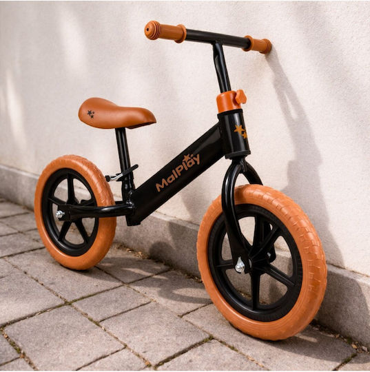 MalPlay Bicicletă Fără Pedale Neagră