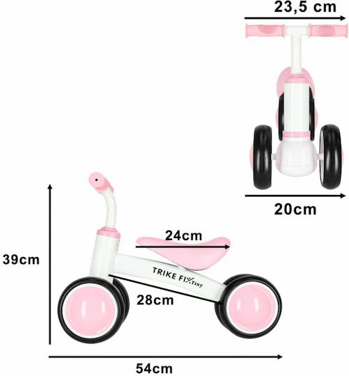 Trike Fix Детско Балансно Колело Розово