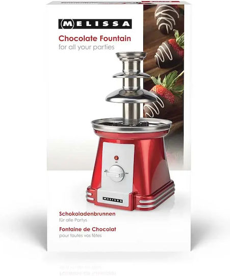 Melissa Electric Fondue Pot Red 19x18x33cm