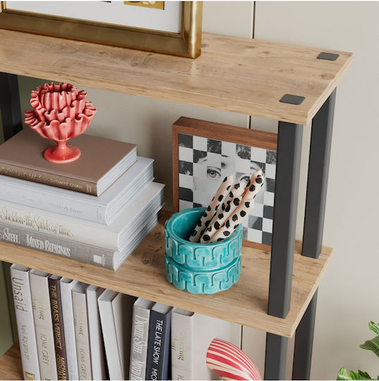Brown Bookcase 52x22x110cm