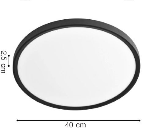 Inlight Πλαφονιέρα 40εκ. LED Inlight Πλαφονιέρα 40εκ. LED