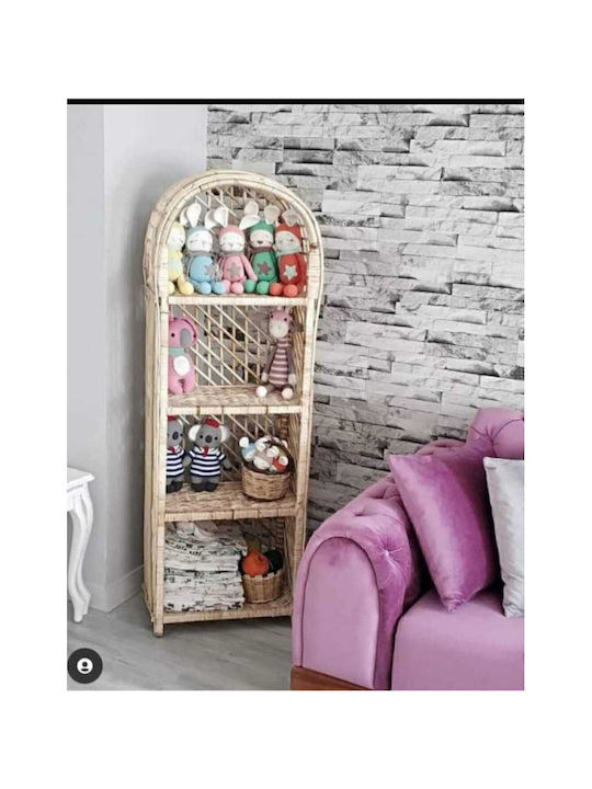 Multicolour Bookcase 50x29x145cm