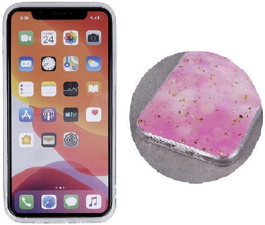 Carcasă spate aurie glam pentru Xiaomi Redmi Note 10 Redmi Note 10s Roz