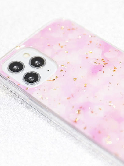 Carcasă spate aurie glam pentru Xiaomi Redmi Note 10 Redmi Note 10s Roz