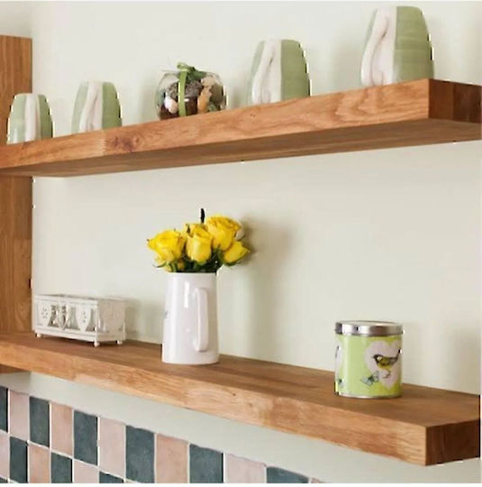 Wall Shelves (2 Pieces) 70x14x2 cm Wall Shelves (2 Pieces) 70x14x2 cm