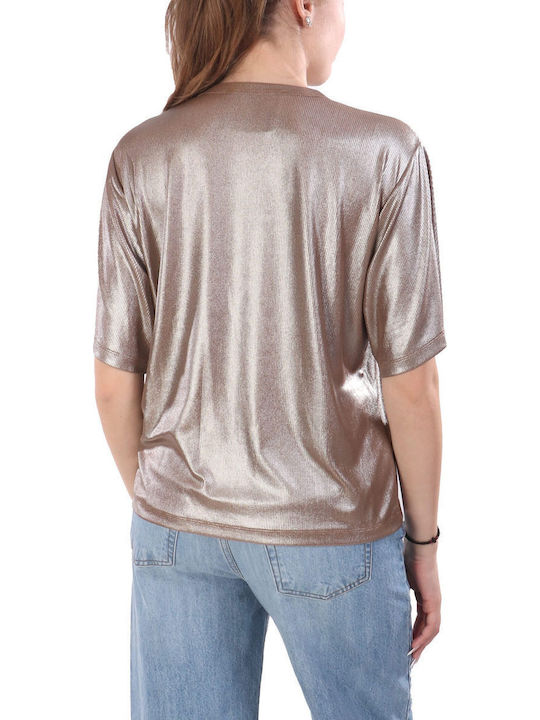 Women's Beige Champagne T-shirt