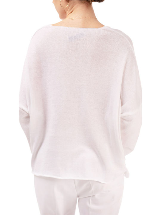 MY T Damen Bluse Weiß