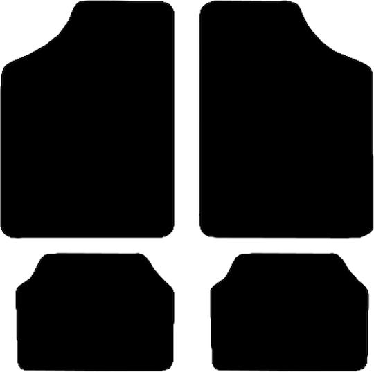 Race Axion Σετ Μπροστινά και Πίσω Πατάκια 4τμχ για Isuzu D-Max Peugeot 106 / 306 Opel Corsa / Combo / Tigra / Vectra Fiat Idea / Panda Suzuki Ignis Mercedes-Benz A Class / GLA Renault Clio / Laguna / Scenic Toyota RAV 4 Mitsubishi Carisma Citroen C3 / C3 Picasso / DS3 / ZX Kia Carens / Soul Volkswagen Golf Nissan Micra / 350Z / Evalia / Murano / Tiida Ford Mustang Hyundai i10 / Lantra Mazda 6 Chevrolet Aveo / Captiva / Cruze / Trax Μαύρα