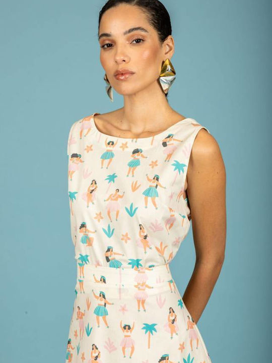 Women's Cotton Blouse Ecru