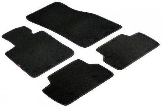 Lampa Set of Front and Rear Mats 4pcs for Mini Cooper 2014+ Black