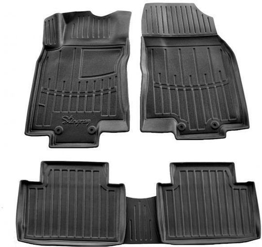 Renault Koleos Ii 5d 2016+ Килими За Кола Маркуч Car Mats Закопчалки 5 Броя