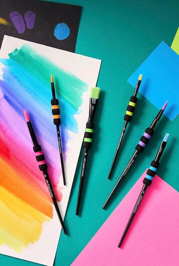 Faber Castell Soft Touch 6 Pensule de Pictură 481622 4005404816222