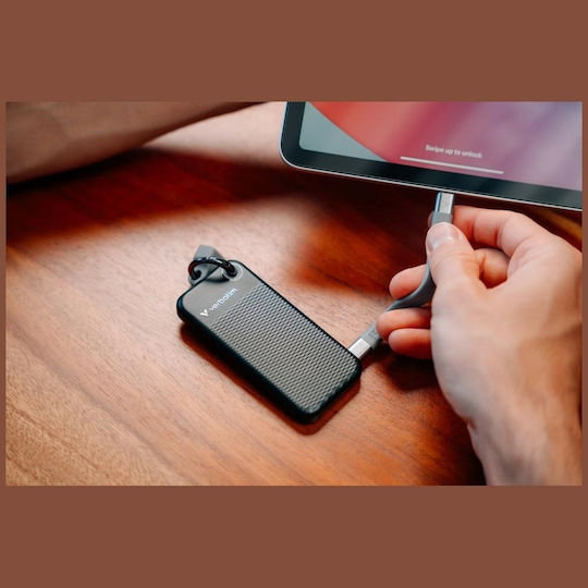Pocket USB-A 3.2 SSD Extern 512GB M.2 Negru / Gri